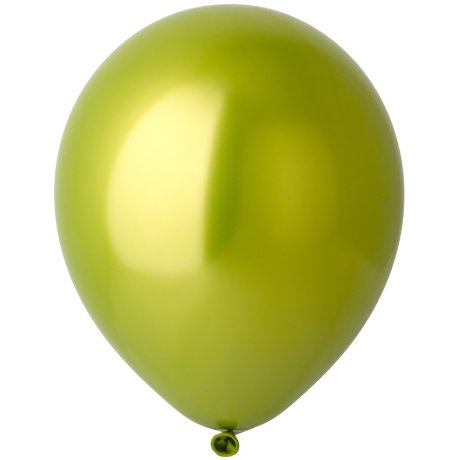 Шар E10" Хром Light Green, 50шт
