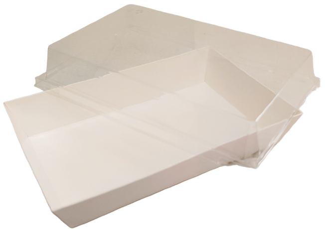Контейнер 11*18*6,8см Ant Box белый 800мл, 1/50