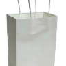 Сумка крафт 12*15*6см, белый, 1/20