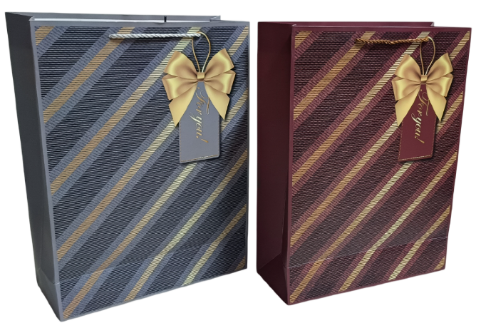 Сумка 30*12*40см Диагонали бант L980, микс, 1/12