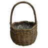 Корзина ротанг 16x11x24 см, шт., темно-коричневый