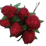 Малина на вставках, 2*2,5*12см, 6 шт., малиновый, 1/6