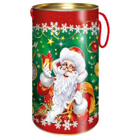 Туба картонная Подарочек 12*22см, 1кг, 1/10