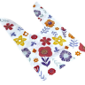 Пакет 16*27*3см Цветы, P113, 50 шт.