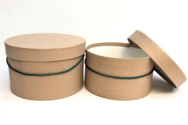 ЦЦВ1 крафт комплект коробок 20*20*12см, 2шт.