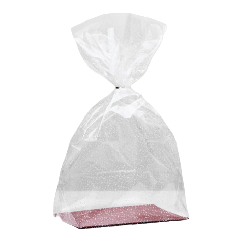 Пакет с жёстким дном №5, белый рисунок, 28*40*100см, микс, шт.