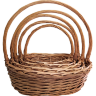 Набор ива 55*44*HH52см, бежевый, 5 шт.