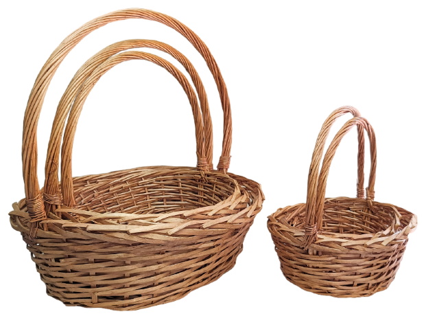 Набор ива 55*44*HH52см, бежевый, 5 шт.