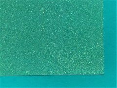 Глиттерный фоамиран 50*50см, 2мм, H018 светло-зелёный, 1/10