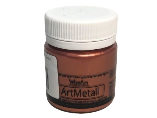 Краска акриловая ArtMetall, 40мл, медь
