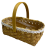 Корзина секвойя 27x14x8/21 B21x11,5 см, шт., натуральный