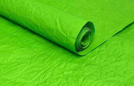 Бумага Эколюкс 50см*5м, двухсторонняя, салат