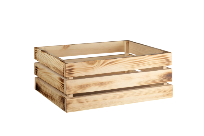 Ящик реечный 27x35x14см, обжиг, 1/6