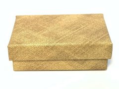 Коробка Штриховка 8*5*2,5см, песочно-жёлтый, 1/10